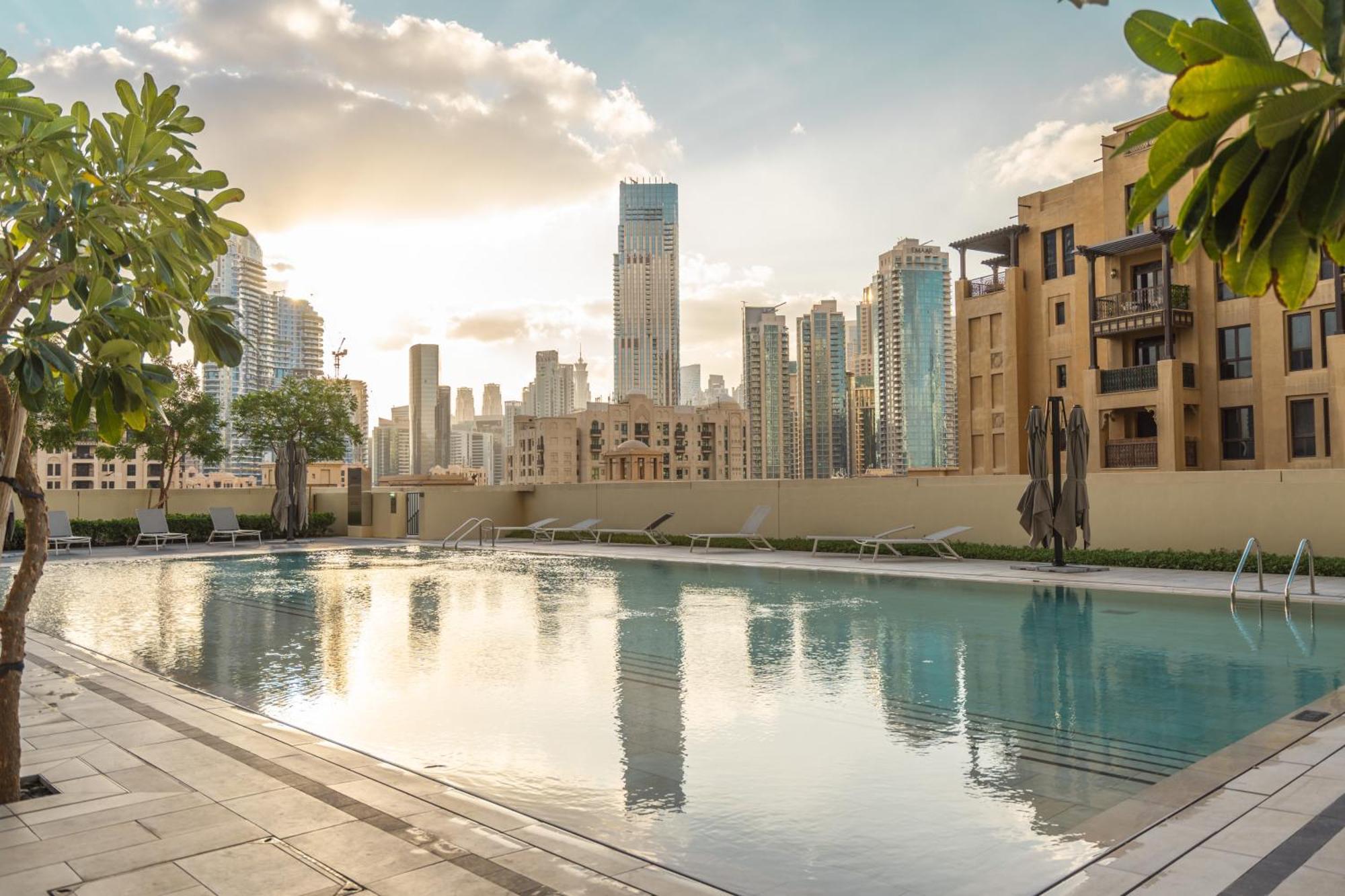 Prime Retreats @ Burj Royale By Emaar Apartman Dubaj Kültér fotó